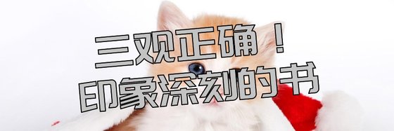 三观正确！印象深刻的书